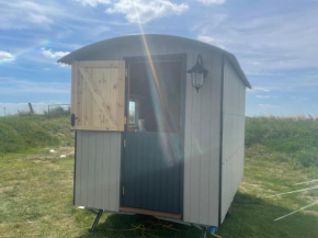 Shepperds hut on the riverside